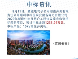 威勝電氣順利中標國網安徽物資招標采購項目